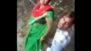 Desi village bhabhi caught with her dever Video