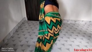 Green Saree indian Mature Mom Sex In Fivester Hotel free porn video Video