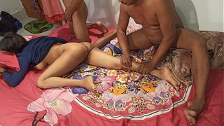 Horny sister In Law xxx Fucked in threesome Hardcore Desi College Girl Sex indian xxx porn Video