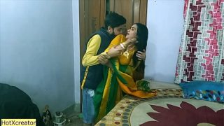 Indian hot Milf aunty vs Innocent teen nephew!! New Indian sex with hindi audio Video