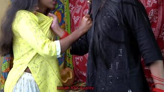 Nepali yung aunty fuck Inside own tent at the fair Video