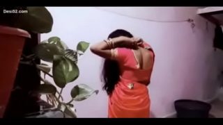 Xxx Indian bhabhi chudai video of red saree sex Video