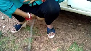 Best Ever Outdoor Pissing And Fucking Risky Public Sex Video
