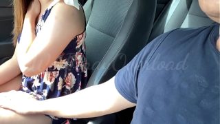 Scandal With Her New Boyfriend in Car Sex Film